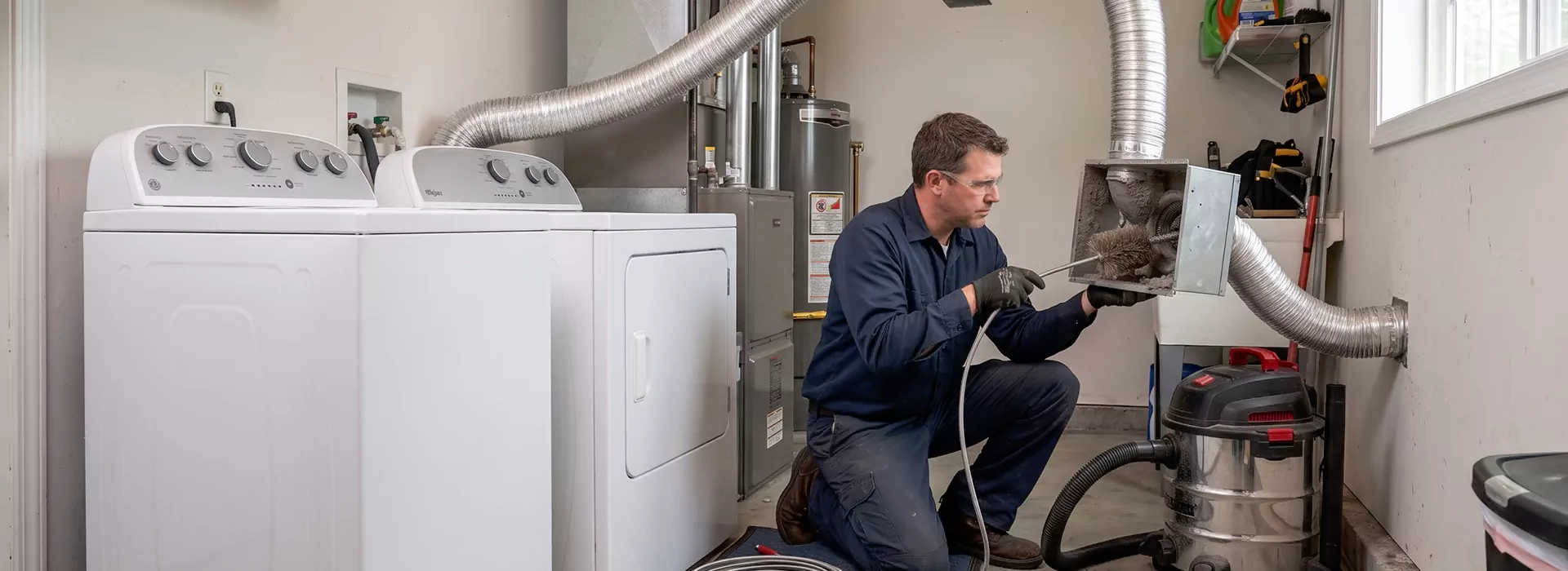 Dryer Vent Booster Fan Cleaning College Station, TX