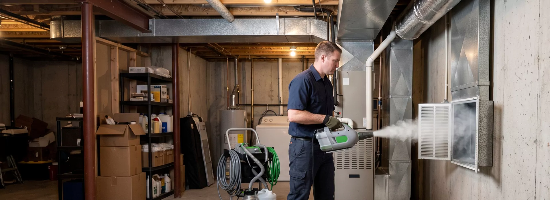 Duct Fogging Service College Station, Texas