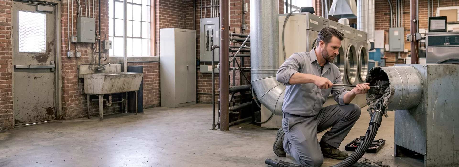 Industrial Dryer Vent Cleaning College Station, TX