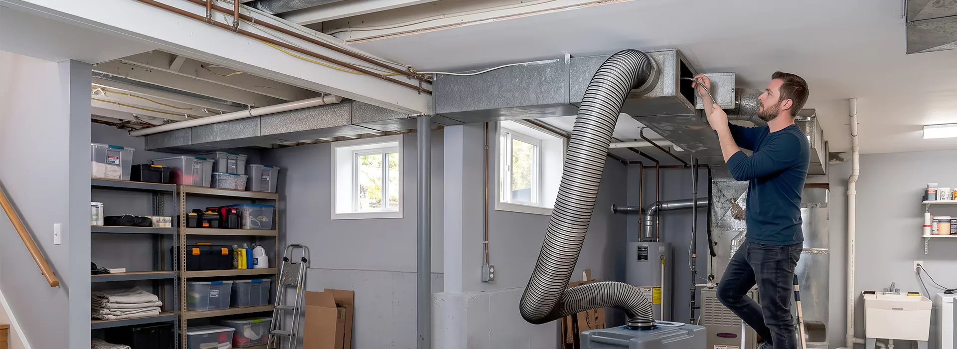 Negative Air Pressure Duct Cleaning College Station, TX