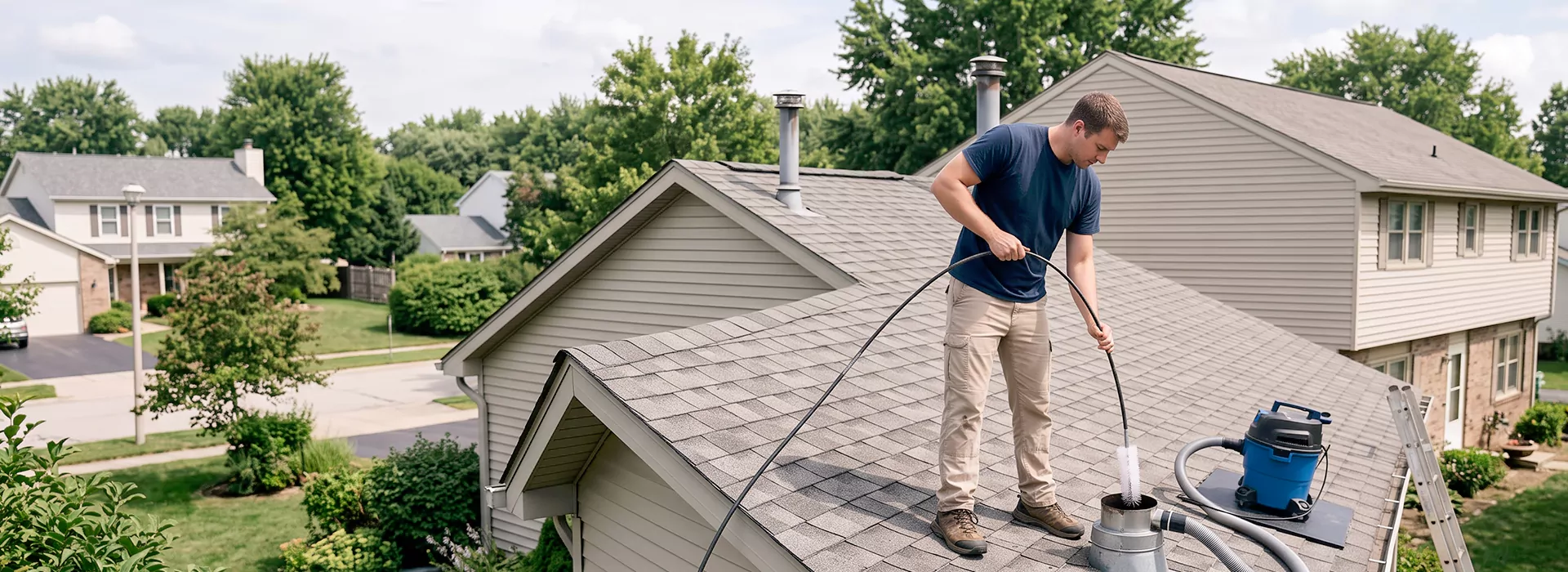 Roof Dryer Vent Cleaning College Station, TX
