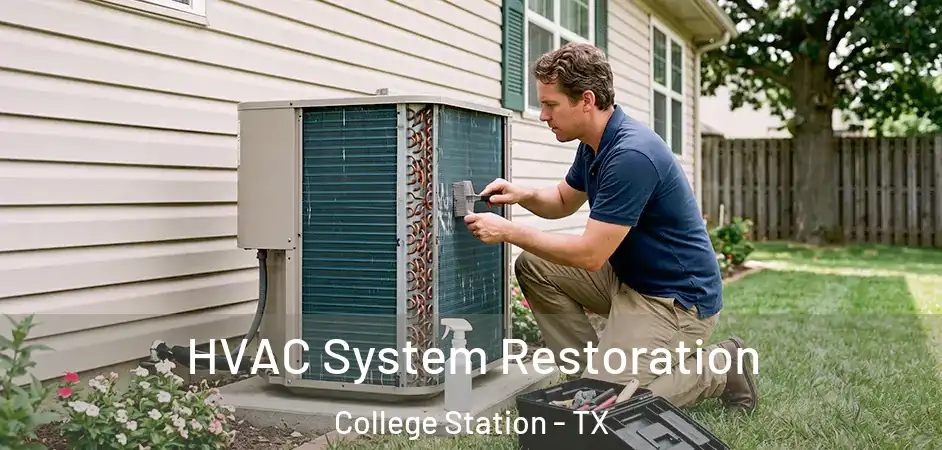 HVAC System Restoration College Station - TX