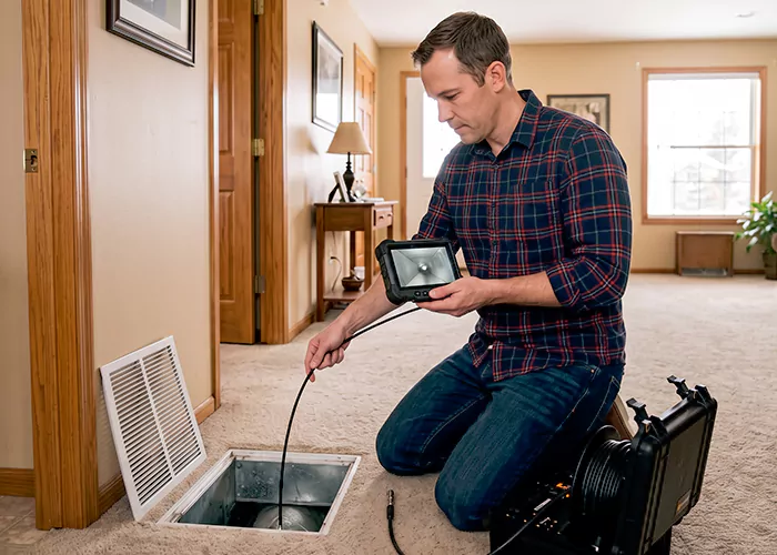 Certified Duct Camera Inspection Company in College Station, TX