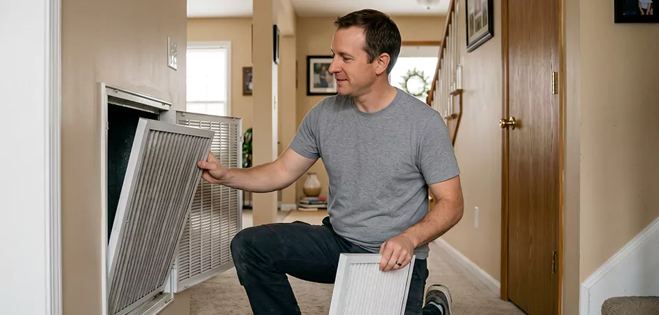 AC Air Filter Replacement in College Station, TX