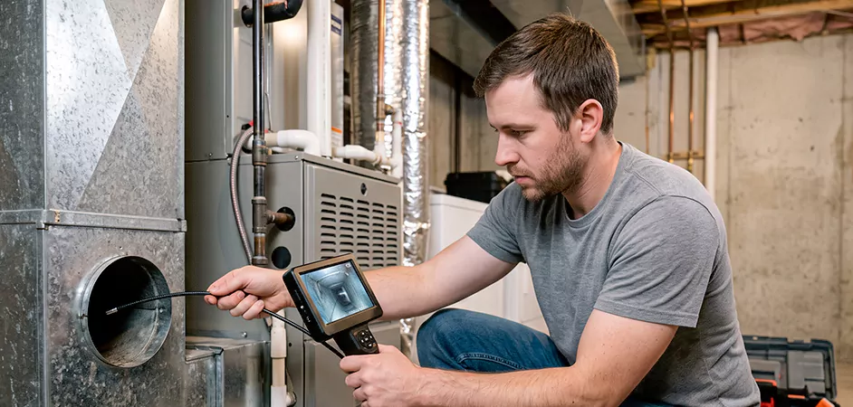 Air Duct Camera Inspection in College Station, TX