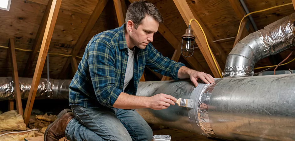 Air Duct Leak Repair in College Station, TX
