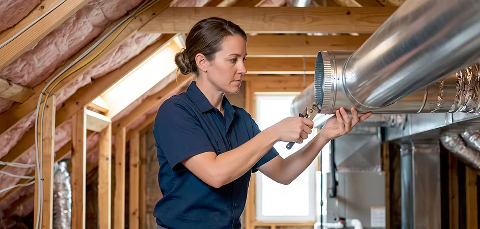 Dryer Vent Replacement in College Station, TX