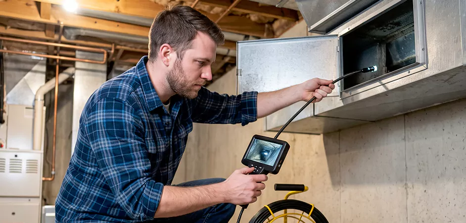 Post-Renovation Duct Inspection in College Station
