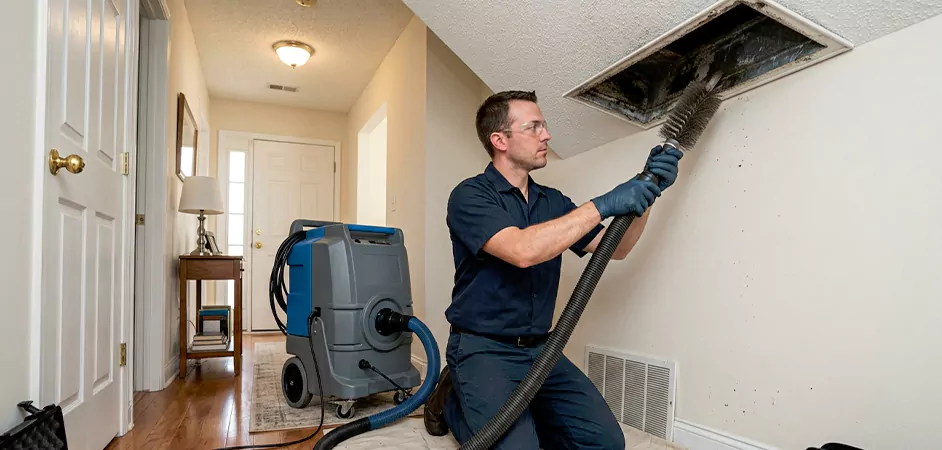 Mold-Affected Duct Deep Cleaning in College Station