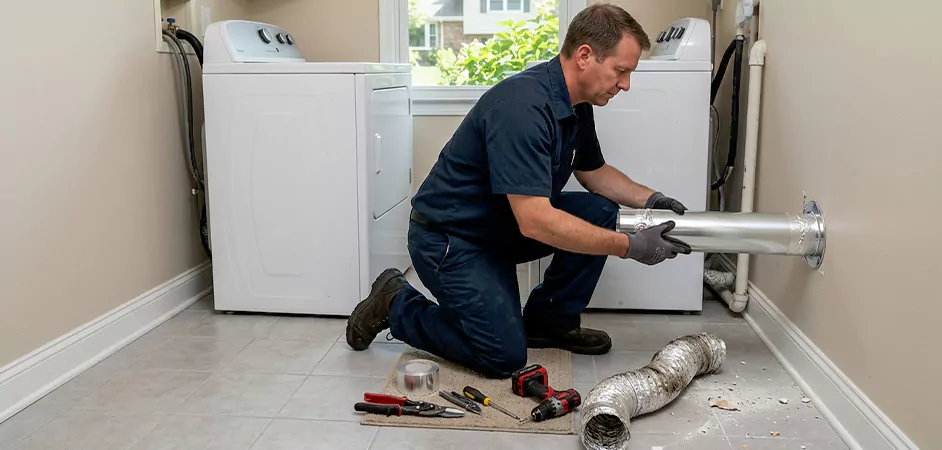Dryer Vent Replacement in College Station