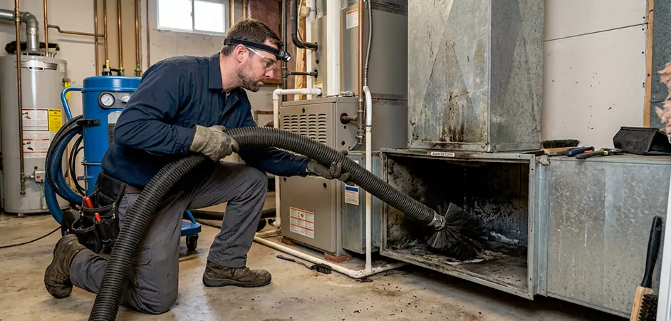 Smoke Odor Duct Cleaning in College Station