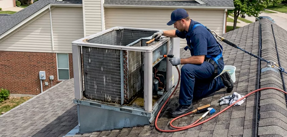 Rooftop Unit Cleaning in College Station