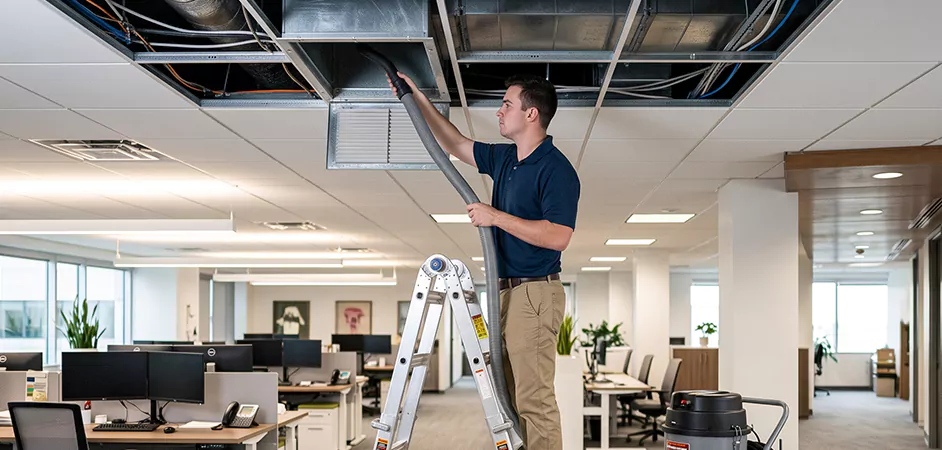 Restaurant Dining Room Duct Cleaning in College Station