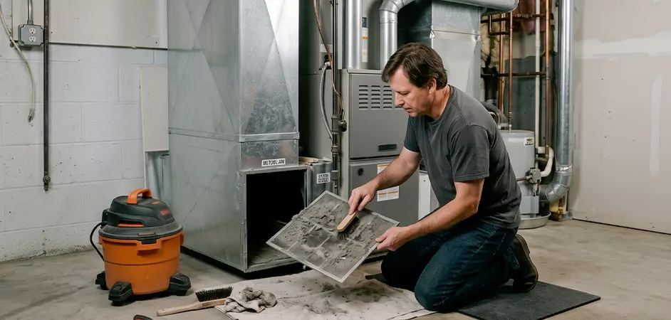 Dryer Lint Trap Maintenance in College Station