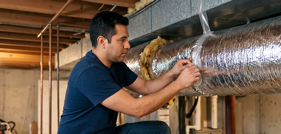 Duct Insulation Upgrade in College Station