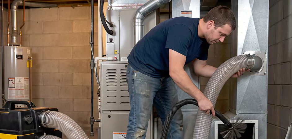 Negative Pressure Duct Cleaning for Large and Long Duct Systems in College Station