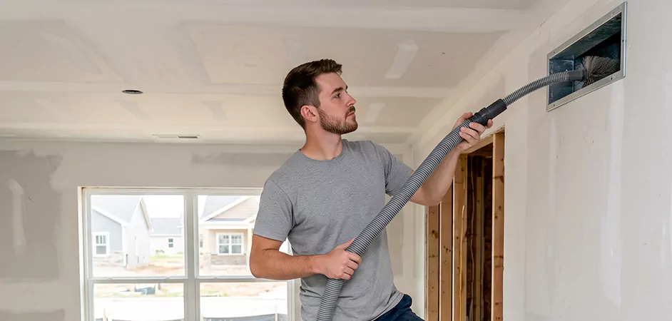 Multifamily New Construction Duct Cleaning in College Station